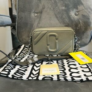 NWT MARC Jacobs moto Shot 21 in grey- willing to trade